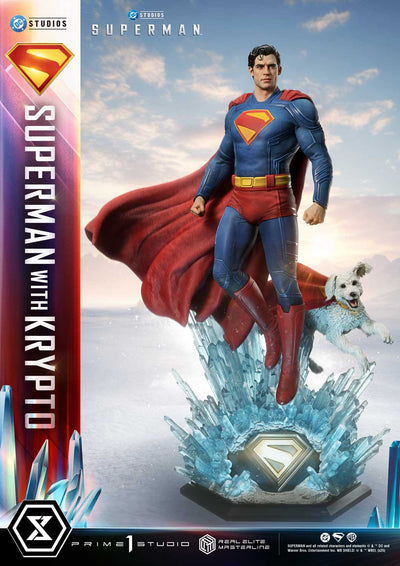 Superman (2025) - Superman with Krypto (Regular) 1/3 Scale Statue