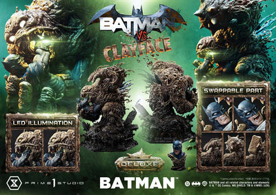 Batman vs. Clayface (Deluxe) 1/4 Scale Statue