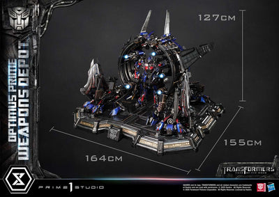 Transformers: Darkside of the Moon - Optimus Prime Weapons Depot (Bonus) Statue