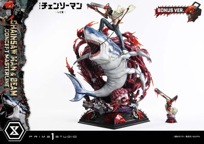 Chainsaw Man – The Movie: Reze Arc - Chainsaw Man & Beam (Bonus) 1/6 Scale Statue
