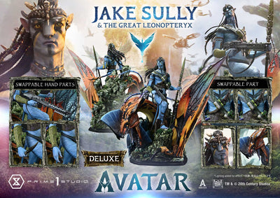 Avatar (2009) - Jake Sully & The Great Leonopteryx (Deluxe) 1/4 Scale Statue