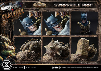 Batman vs. Clayface (Deluxe) 1/4 Scale Statue