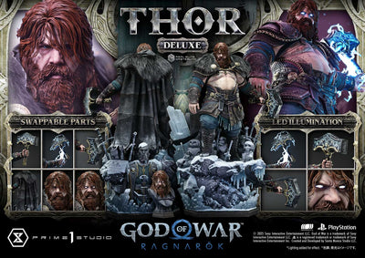 God of War: Ragnarok - Thor (Deluxe) 1/3 Scale Statue