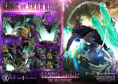 Godzilla x Kong: The New Empire - Kong vs. Skar King (Bonus) Statue