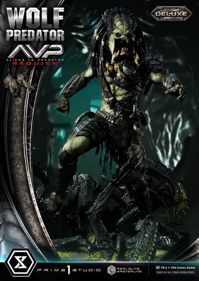 Aliens vs. Predator: Requiem - Wolf Predator (DX BONUS) 1/3 Scale Statue