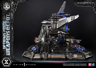 Transformers: Darkside of the Moon - Optimus Prime Weapons Depot (Bonus) Statue