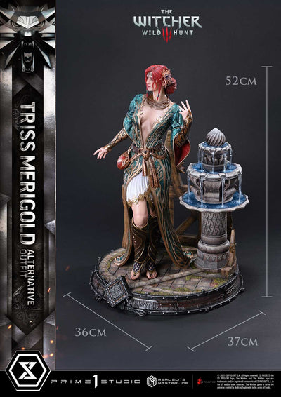 The Witcher 3: Wild Hunt - Triss Merigold (Alternative Outfit - Bonus) 1/4 Scale Statue