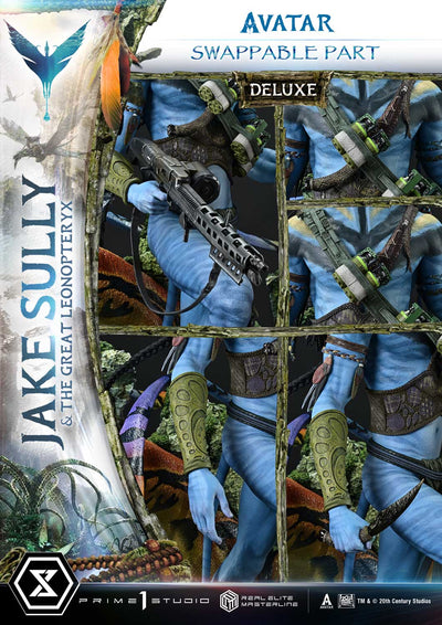 Avatar (2009) - Jake Sully & The Great Leonopteryx (Deluxe Bonus) 1/4 Scale Statue