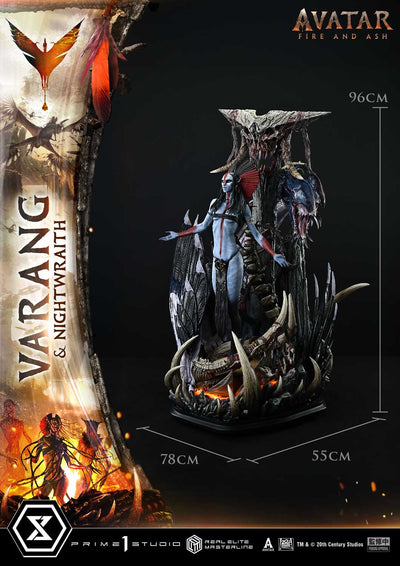 Avatar: Fire and Ash - Varang & Nightwraith (Bonus) 1/4 Scale Statue