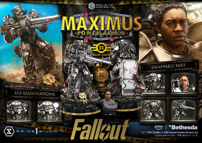 Fallout - Maximus Power Armor (Deluxe) 1/4 Scale Statue