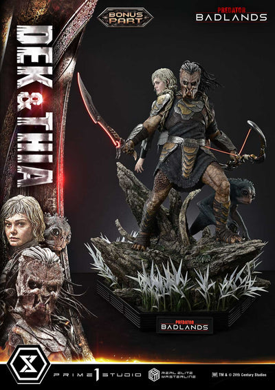 Predator: Badlands - Dek & Thia (Deluxe Bonus) 1/3 Scale Statue