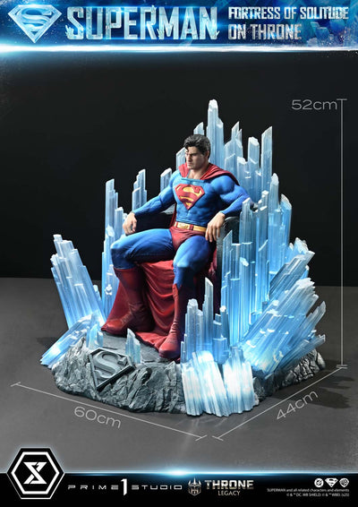 Superman Fortress of Solitude on Throne (Ultimate) 1/4 Scale Statue