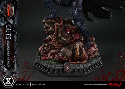 Berserk - Grunbeld vs. Guts - Guts, Berserker Armor (Regular) 1/4 Scale Statue