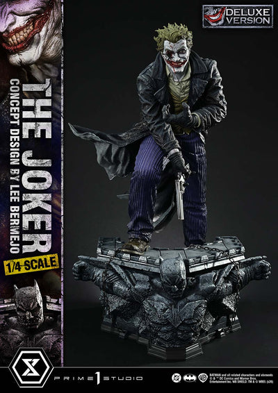 The Joker (by Lee Bermejo - Deluxe Bonus) 1/4 Scale Statue