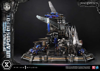 Transformers: Darkside of the Moon - Optimus Prime Weapons Depot (Bonus) Statue