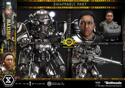 Fallout - Maximus Power Armor (Deluxe Bonus) 1/4 Scale Statue