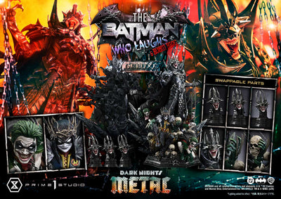 Dark Nights Death Metal - Batman Who Laughs & Robin King (Deluxe) 1/3 Scale Statue