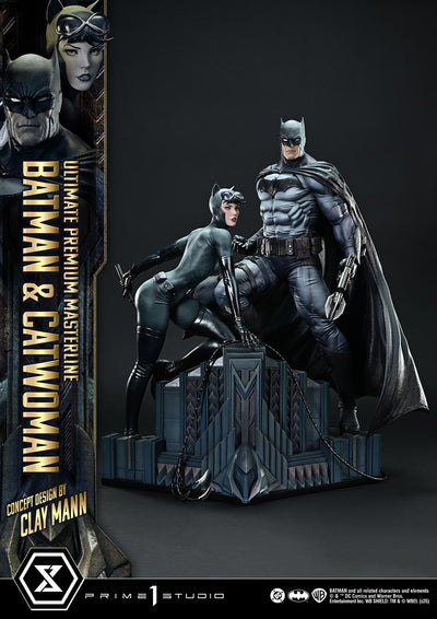 Batman & Catwoman (Bonus) 1/4 Scale Statue