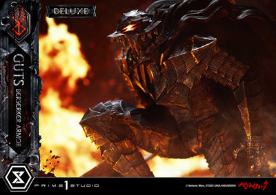 Berserk - Grunbeld vs. Guts - Guts, Berserker Armor (Deluxe Bonus) 1/4 Scale Statue