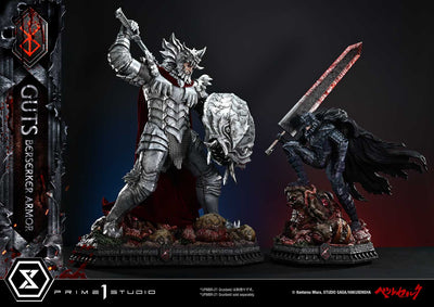 Berserk - Grunbeld vs. Guts - Guts, Berserker Armor (Regular) 1/4 Scale Statue