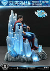 Superman Fortress of Solitude on Throne (Ultimate) 1/4 Scale Statue