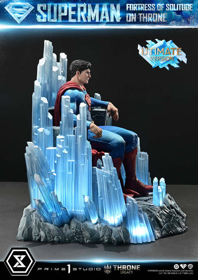 Superman Fortress of Solitude on Throne (Ultimate) 1/4 Scale Statue