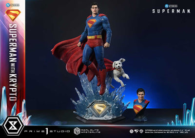 Superman (2025) - Superman with Krypto (Regular) 1/3 Scale Statue