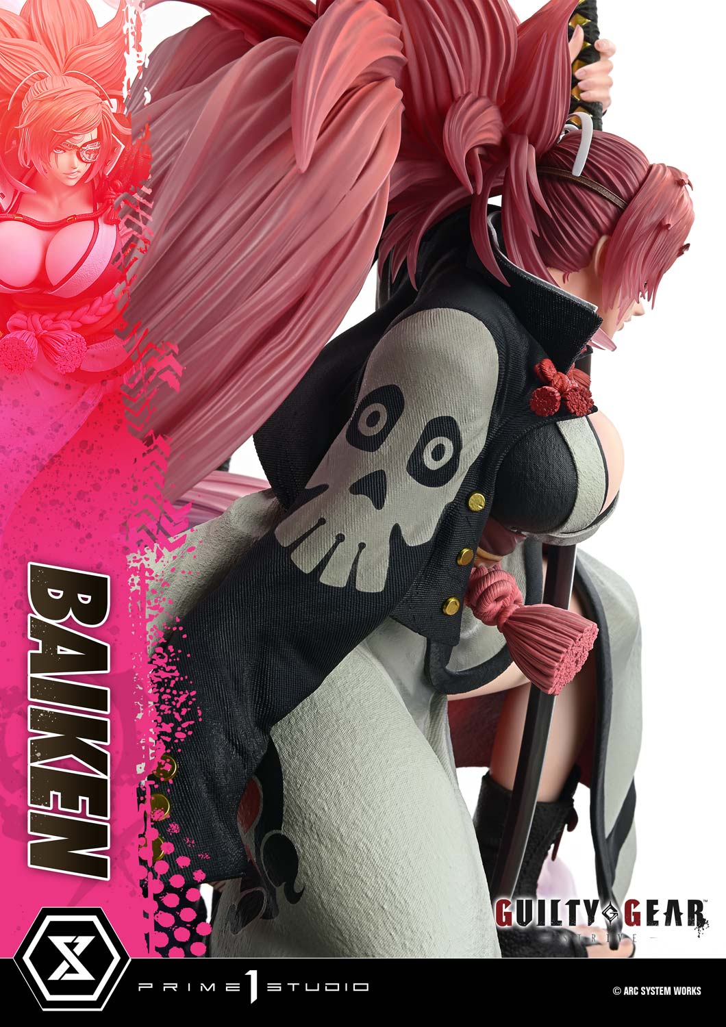 guilty gear baiken figure Guilty Gear -Strive- -Baiken (Bonus) 1/4 Scale Statue
