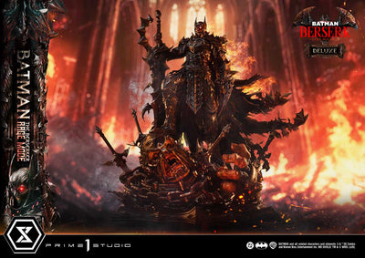 Batman: the Berserker Rage Mode (Deluxe Bonus) 1/4 Scale Statue