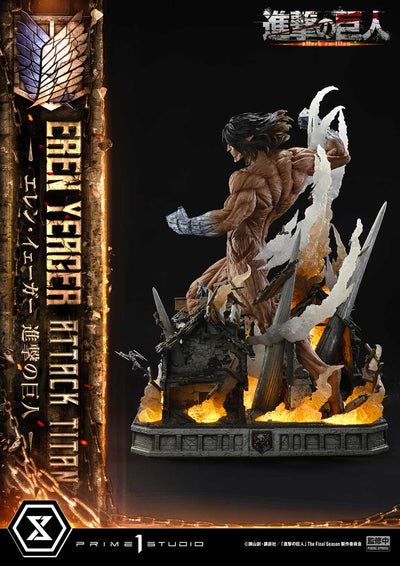Attack on Titan - Eren Yeager & Reiner Braun (Regular) Statue Set