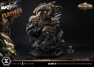 Batman vs. Clayface (Deluxe) 1/4 Scale Statue