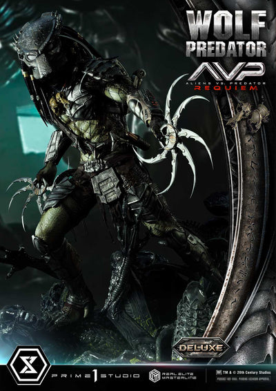 Aliens vs. Predator: Requiem - Wolf Predator (DX BONUS) 1/3 Scale Statue