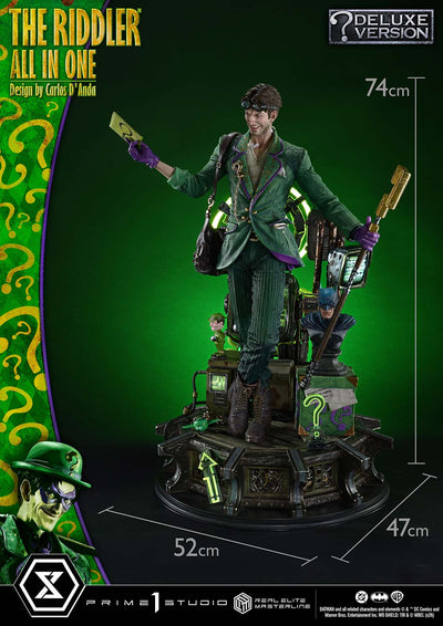 The Riddler - All in One (Deluxe) 1/3 Scale Statue