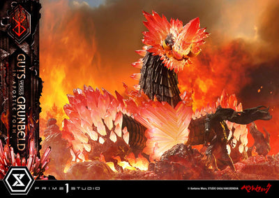 Berserk - Guts vs. Grunbeld in Apostle Form Diorama