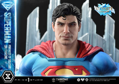 Superman Fortress of Solitude on Throne (Ultimate) 1/4 Scale Statue