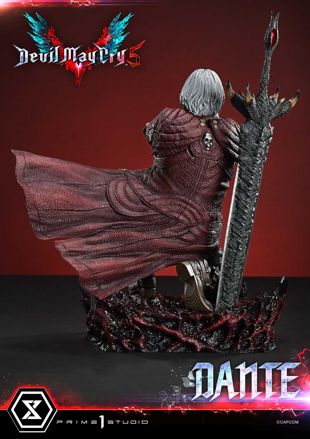 FIGURINE DEVIL MAY CRY 5 DANTE IMPRIMÉE EN 3D 42 CM FIGURINE DEVIL MAY CRY 5 DANTE IMPRIMÉE EN 3D 42 CM