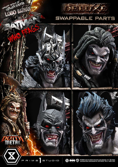 Dark Nights: Death Metal - Lobo Batman: Batman Who Frags (by Carlos D'Anda - Deluxe) 1/3 Scale Statue