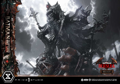 Batman: the Berserker Rage Mode (Deluxe Bonus) 1/4 Scale Statue