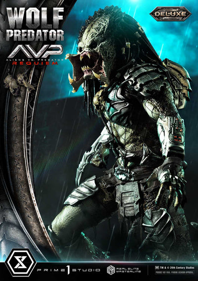 Aliens vs. Predator: Requiem - Wolf Predator (DX BONUS) 1/3 Scale Statue