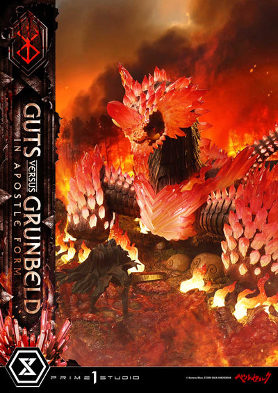 Berserk - Guts vs. Grunbeld in Apostle Form Diorama
