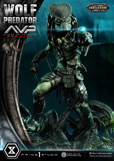 Aliens vs. Predator: Requiem - Wolf Predator (DX BONUS) 1/3 Scale Statue