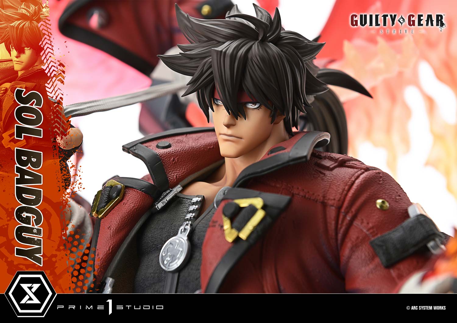 guilty gear strive figures Guilty Gear Strive - Sol Badguy (Regular) 1/4 Scale Statue