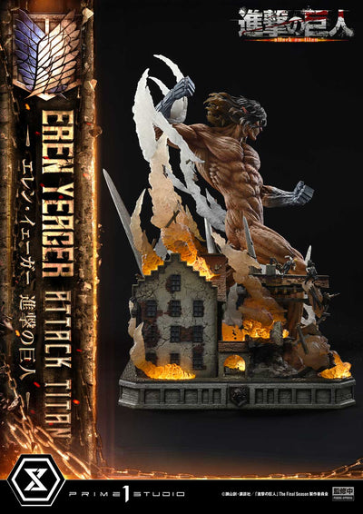 Attack on Titan - Eren Yeager & Reiner Braun (Regular) Statue Set