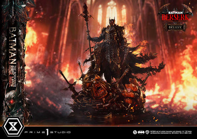 Batman: the Berserker Rage Mode (Deluxe Bonus) 1/4 Scale Statue