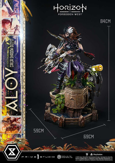 Horizon Forbidden West - Aloy (Carja Shadow Outfit - Deluxe Bonus) 1/3 Scale Statue