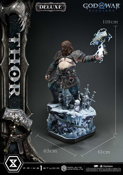 God of War: Ragnarok - Thor (Deluxe) 1/3 Scale Statue