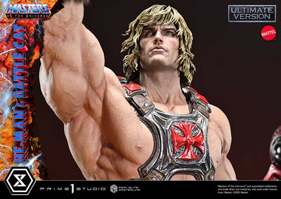 Masters Of The Universe: He-Man & Battle Cat Ultimate Bonus Version 1/4 Scale Statue