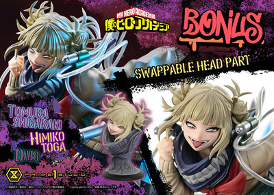 My Hero Academia - Tomura Shigaraki, Dabi, and Himiko Toga (Deluxe Bonus) 1/4 Scale Statue