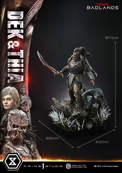 Predator: Badlands - Dek & Thia (Deluxe) 1/3 Scale Statue