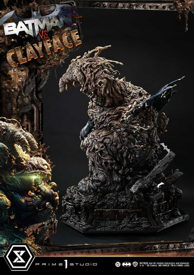 Batman vs. Clayface (Deluxe) 1/4 Scale Statue